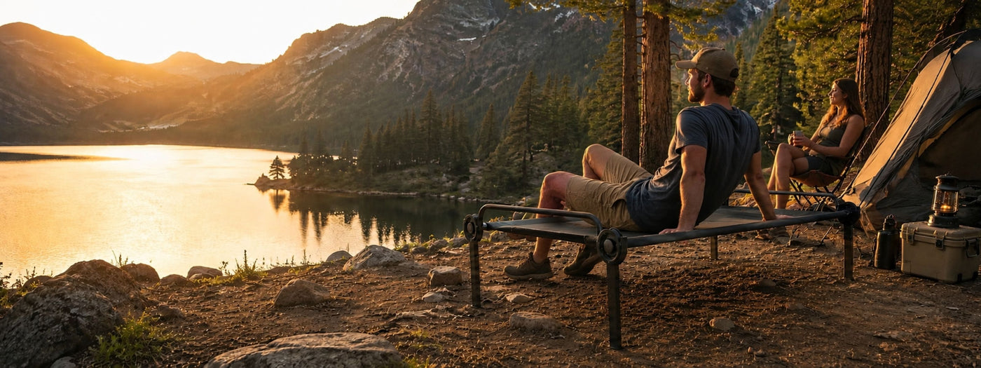 Disc-O-Bed outdoor adventure